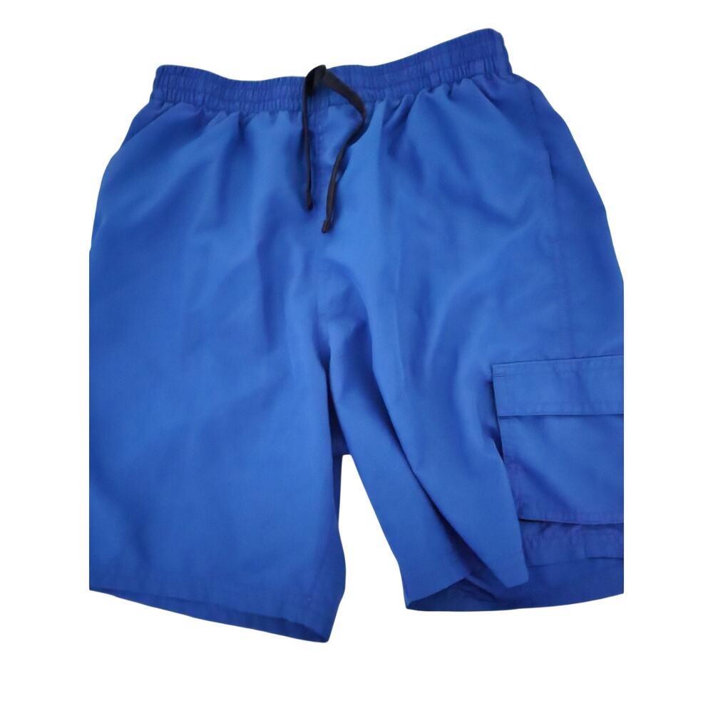 XL Nike blue swim trunks